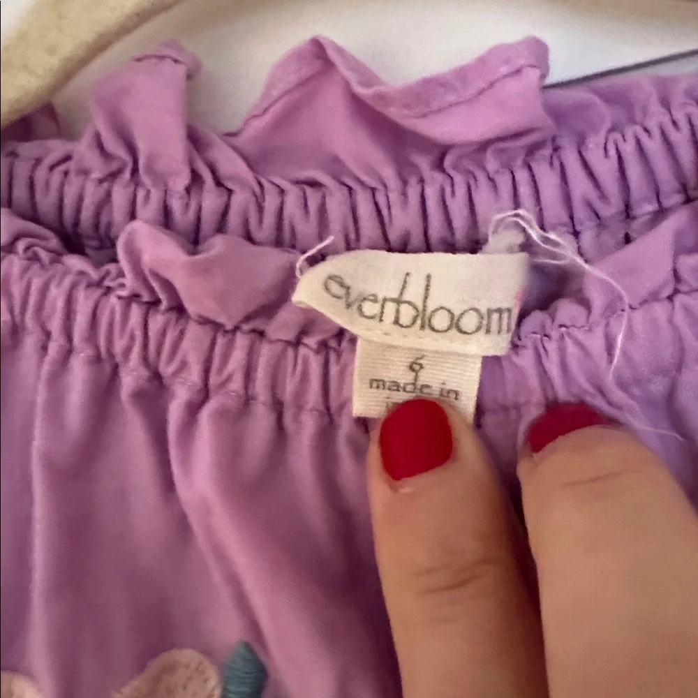 Bloom Lavender Ruffled Top - Picture 3 of 4